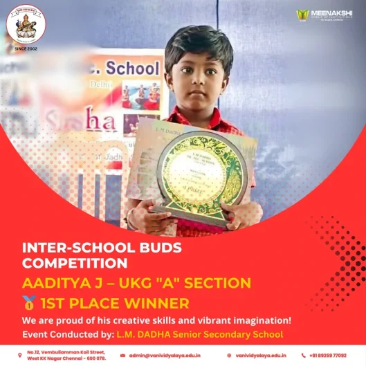Interschool Competition Winners - KG