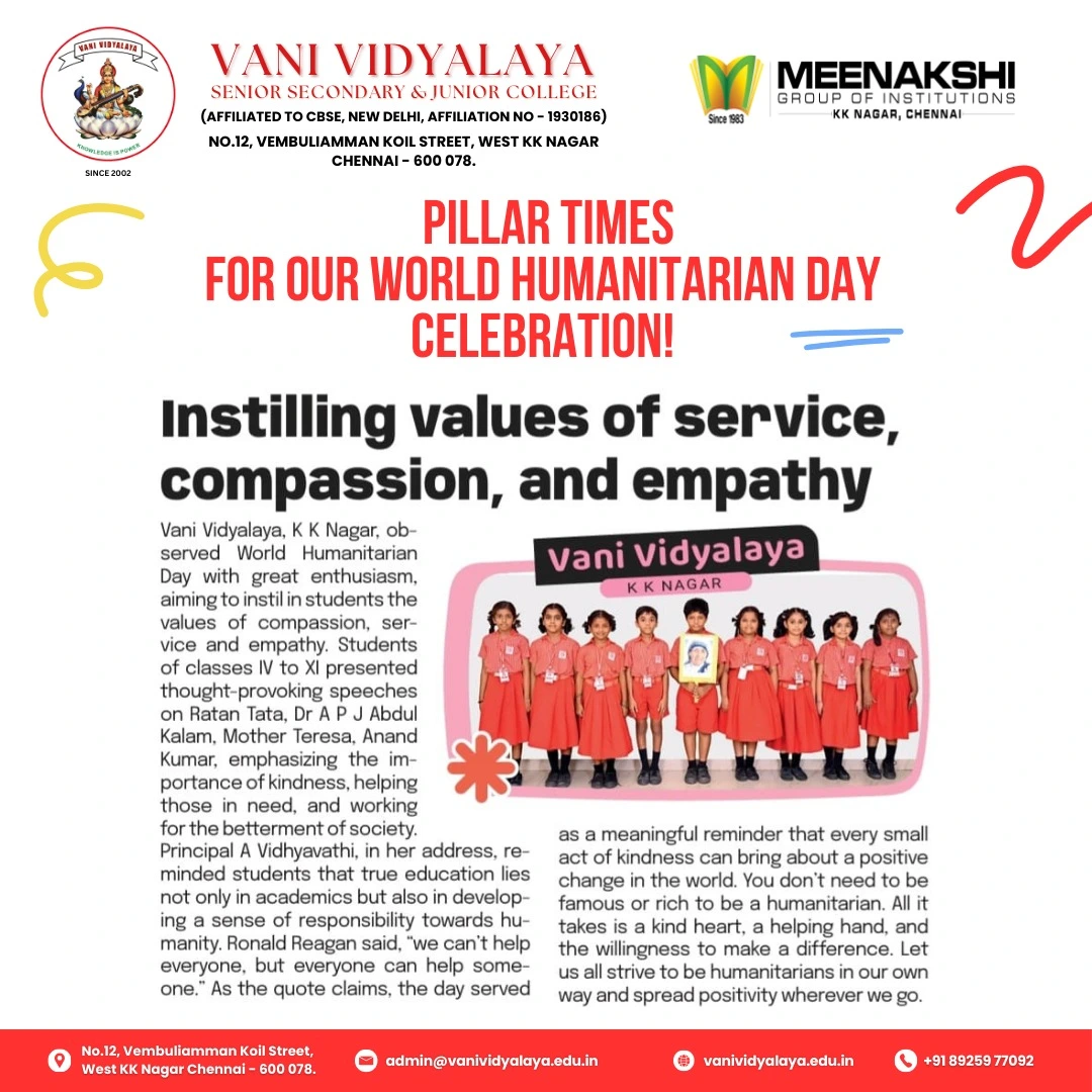World Humanitarian Day Celebration
